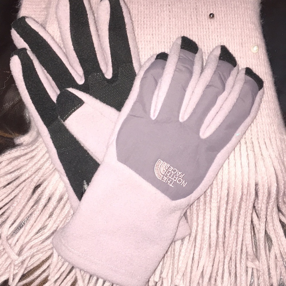 North Face winter gloves